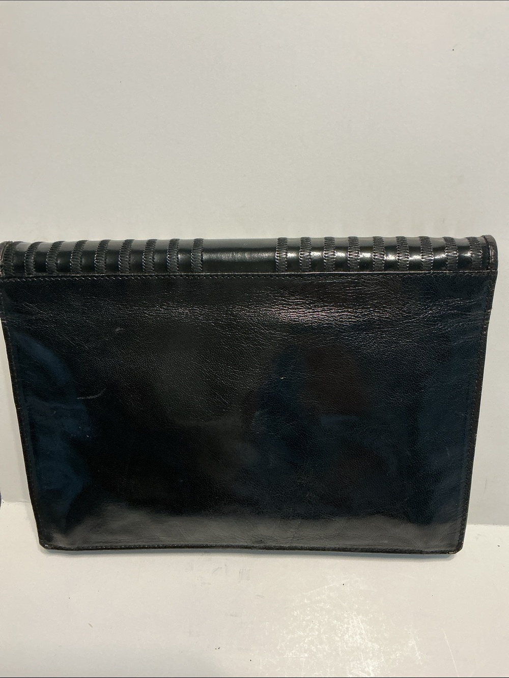 Fendi Vintage Leather Clutch Bag - Picture 3 of 9